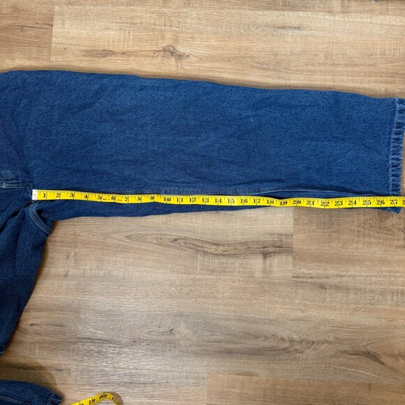 Berne Blue Workwear Overalls Carpenters Loop Straight Leg 100% Cotton 38 - Picture 7 of 10